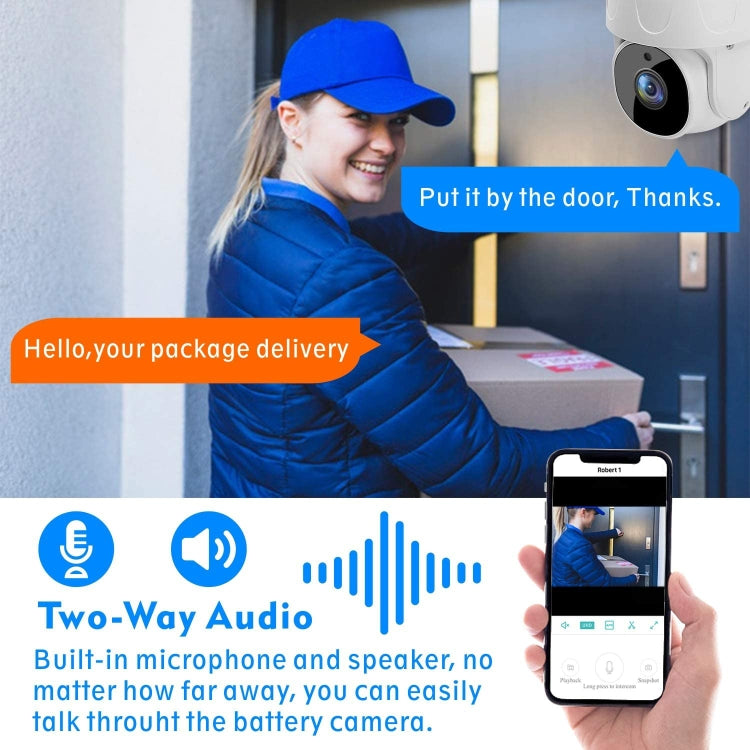 Tuya QX45 1080P Full HD IP65 Waterproof 2.4G Wireless IP Camera, Support Motion Detection & Two-way Audio & Night Vision & TF Card, AU Plug, Support Motion Detection Tuya QX45 1080P Full HD IP65 Waterproof 2.4G Wireless IP Camera, Support Motion Detection & Two-way Audio & Night Vision & TF Card, AU Plug, Support Motion Detection